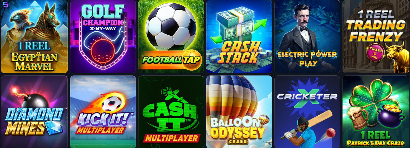 Мини-игры и краш-игры Slotoking